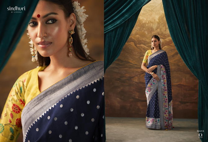 Sindhuri Sakhi By Kimora Paithani Wedding Sarees Catalog